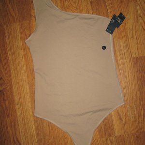 Womens ABERCROMBIE one shoulder shapewear sz L Lg large NEW WITH TAGS